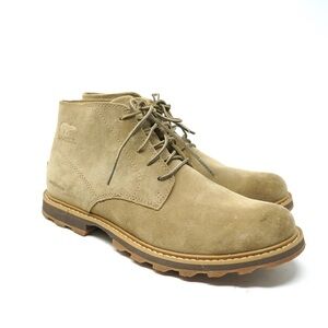 Sorel Madson II Chukka Waterproof Mens BOOTS Size 9.5 Tan Sand